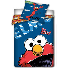 Gultas veļa Sesame Street 160x200 Elmo tumši zila Sesame Street 5767