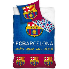 FC Barcelona gultas veļa 160x200 Més que un club tumši zils un bordo 9369 pēdējais gabals