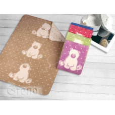 Sweet Bear sega 100x150 kokvilnas-akrila Camel