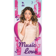 Violetta dvielis 70x140 Music Love Disney F 06-9889 pēdējie 2 gab.