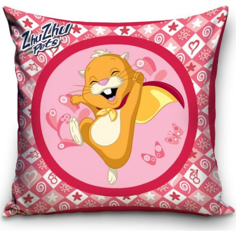Zhu Zhu Pets spilvendrāna 40x40 6337 kāmis ar apmetni