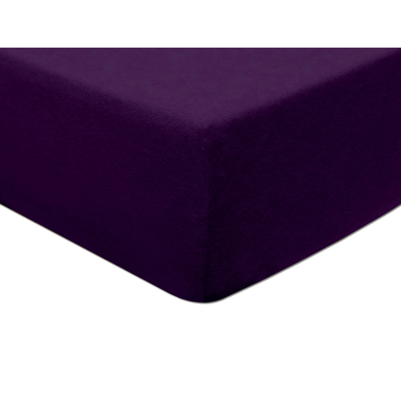 Frotē palags ar elastīgo joslu 220x200 031 violeta