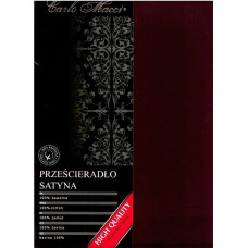 Satīna palags 160x210 Carlo Macci Plum