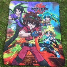 Flīsa bērnu sega 130x160 Bakugan 1069 pēdējais gabals