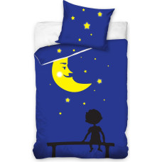 Kokvilnas gultas veļa 160x200 Moon Moon 02 9082