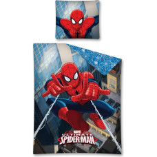 Kokvilnas gultas veļa 140x200 Spider Man 0117 SM18