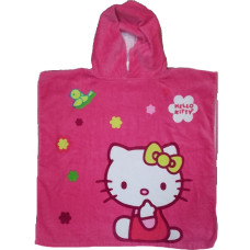 Pončo dvielis 60x120 Hello Kitty Zemas cenas Izpārdošana