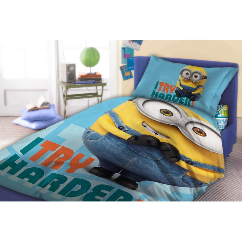 Minions gultas veļa 140x200 02 4422 Minions 02