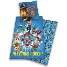 Kokvilnas gultas veļa 140x200 Paw Patrol 3021