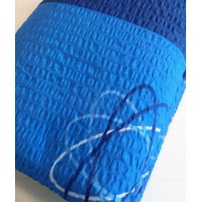 Mizas pakaiši 140x200 zils tumši zils elipses oranžs Akcija