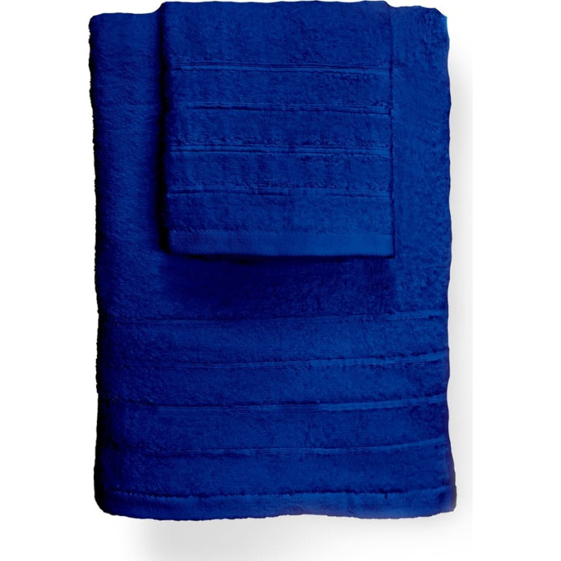 Zefīra dvielis 50x90 tumši zils Kokvilna 100%