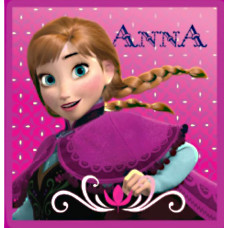 Burvju dvielis 30x30 Frozen Frozen A 0399 Anna Princess Princess