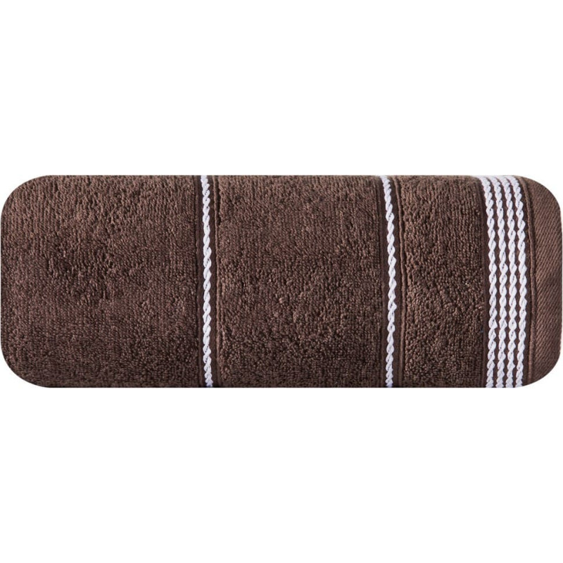 Mira dvielis 70x140 brūns 04 frotē 500 g/m2