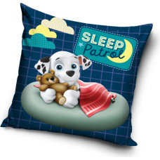 Mikrošķiedras spilvendrāna 40x40 3D Paw Patrol Sleep Patrol Marshall tumši zila PAW181021 7788