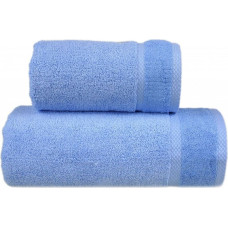 Mīksts dvielis 100x150 gaiši zils ar bambusa šķiedru, antibakteriāls 500 g/m2