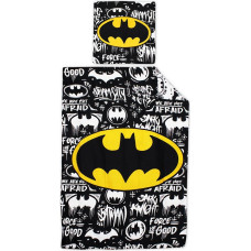Kokvilnas gultas veļa 160x200 Batman 2643 The Dark Knight spilvendrāna 70x80