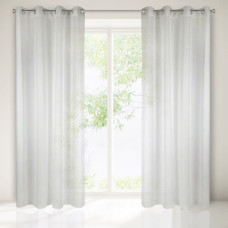 Gatavs aizkars ar starplikām 140x250 Metis krēms