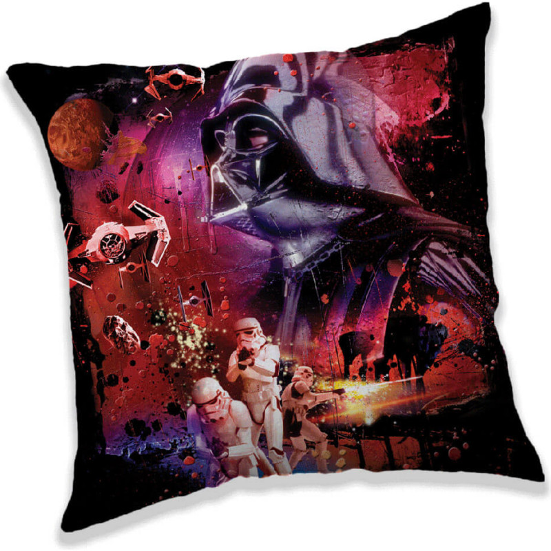 Bērnu spilvendrāna 40x40 3D Star Wars 3991 Star Wars spēka tumšā puse