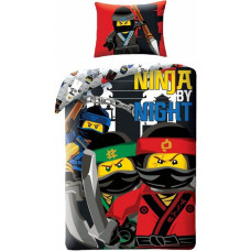 Kokvilnas gultas veļa 140x200 Lego Ninjago 0563 spilvendrāna 70x90