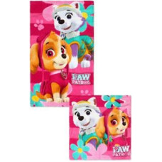 Roku un sejas dvieļu komplekts 3195 Paw Patrol Paw Pieski rozā 30x30 30x50