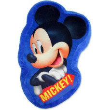 Mickey Mouse formas spilvens 7742 zila mīksta rotaļlieta 26x40x6cm