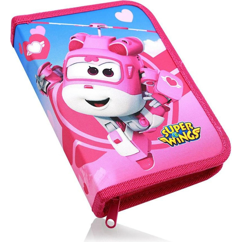 Super Wings penālis rozā Frunia Dizzy Airplanes Robots sirdis sirdis 7123