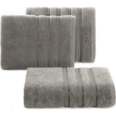 Nefrīta dvielis 70x140 tērauda frotē 500g/m2 kokvilnas apmale ar smalkām svītrām