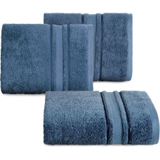 Nefre dvielis 70x140 tumši zils frotē audums no Ēģiptes kokvilnas 550g/m2