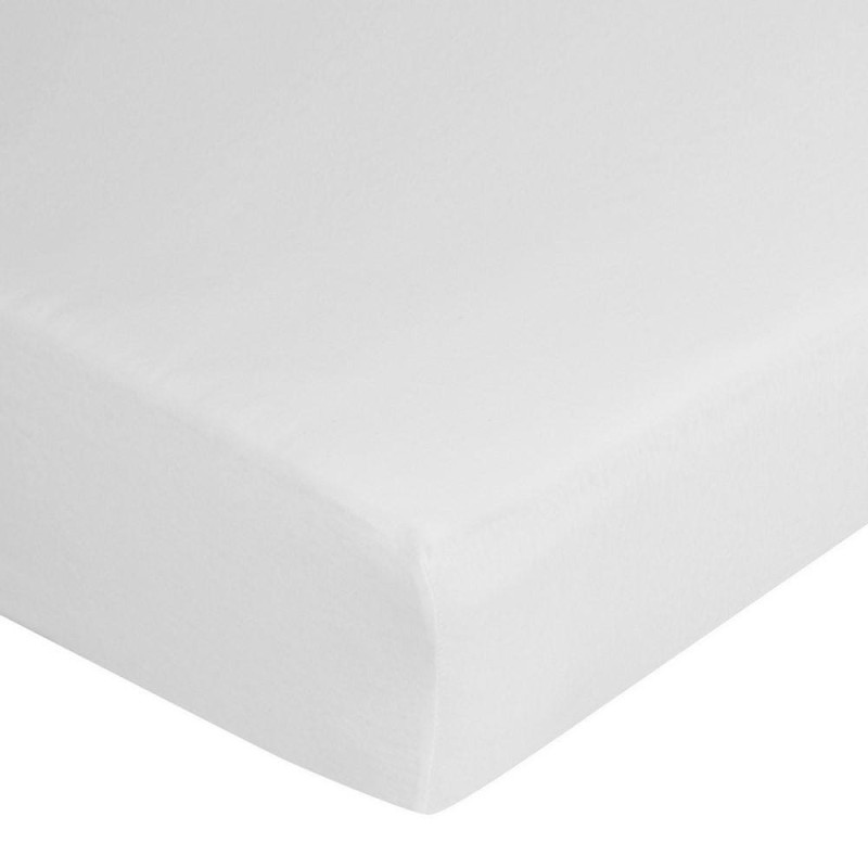 Džersija palags ar gumiju 240x220 balts augstajam matracim 30 cm 125 g/m2