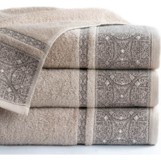 Sofijas dvielis 70x140 bēšs 66 500 g/m2 frotē