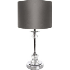Alysa dekoratīvā lampa (04) 30x30x52 pelēka