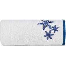 Carol dvielis 70x140 balts zils Ziemassvētki 480 g/m2