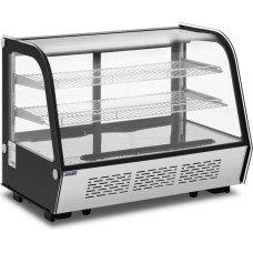 Royal Catering Ledusskapja vitrīna, stikls, 3 līmeņi, 160 l