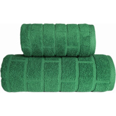 Ķieģeļu dvielis 70x140 zaļš 500 g/m2