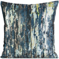Dekoratīvā spilvendrāna 45x45 Grace, tumši zils samts