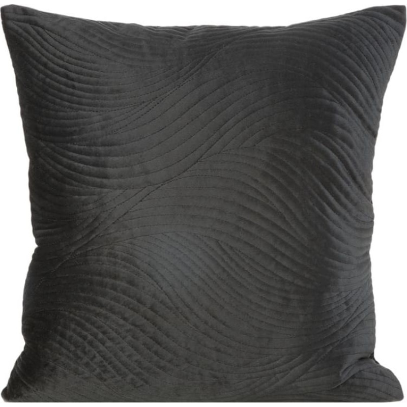 Ria5 spilvendrāna 45x45 cm melna