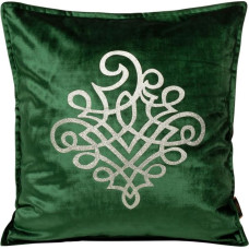 Karaliskā spilvendrāna 3 45x45 cm tumši zaļa