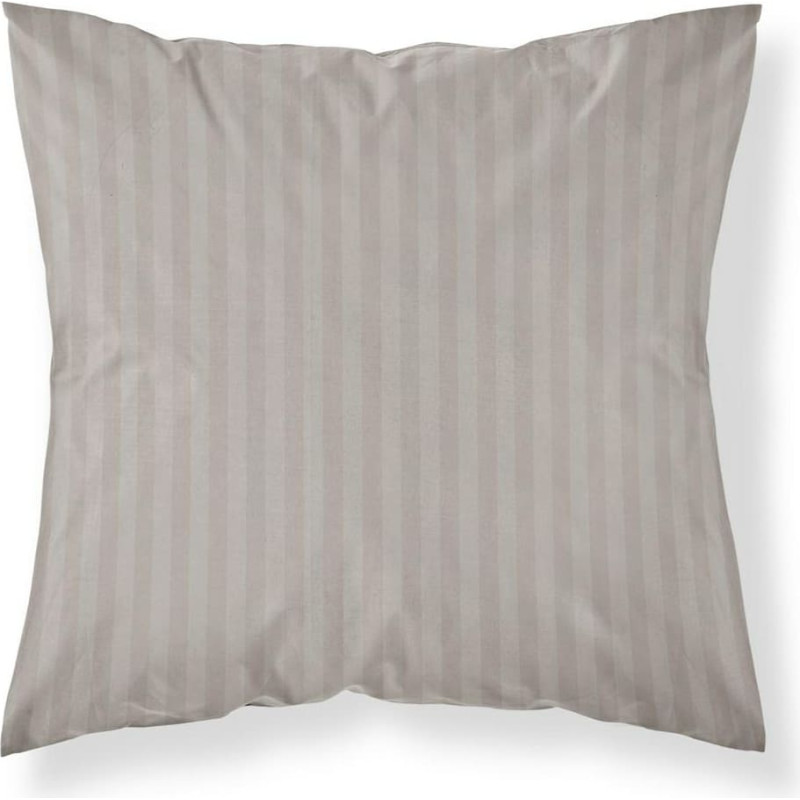 Damaskas spilvendrāna 40x40, bēša, vienkrāsainas svītras 1 cm Pure