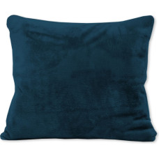 Pamata mīksta spilvendrāna 40x40, tumši tumši zila