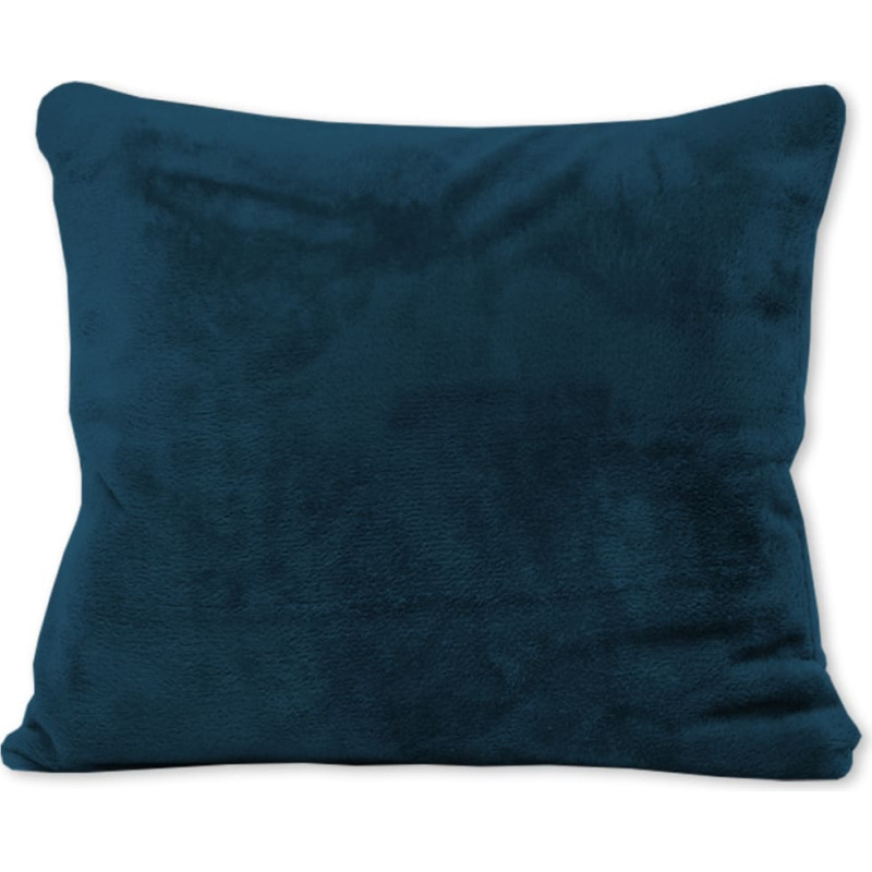 Pamata mīksta spilvendrāna 40x40, tumši tumši zila