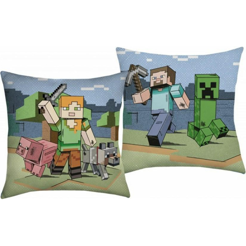 Dekoratīvais spilvens 40x40 Minecraft MNC-410C Kids 12
