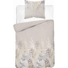 Satīna gultas veļa 140x200 Zari bēšs 4811 A Home Satin 58