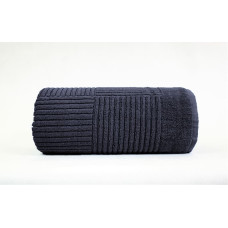Enigma dvielis 70x140 melns 450 g/m2 Frotex