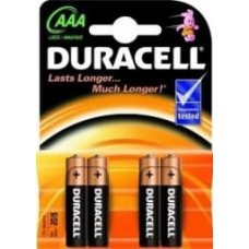 Duracell MN 2400 Basic AAA (LR03) Blistera iepakojumā 4gb.