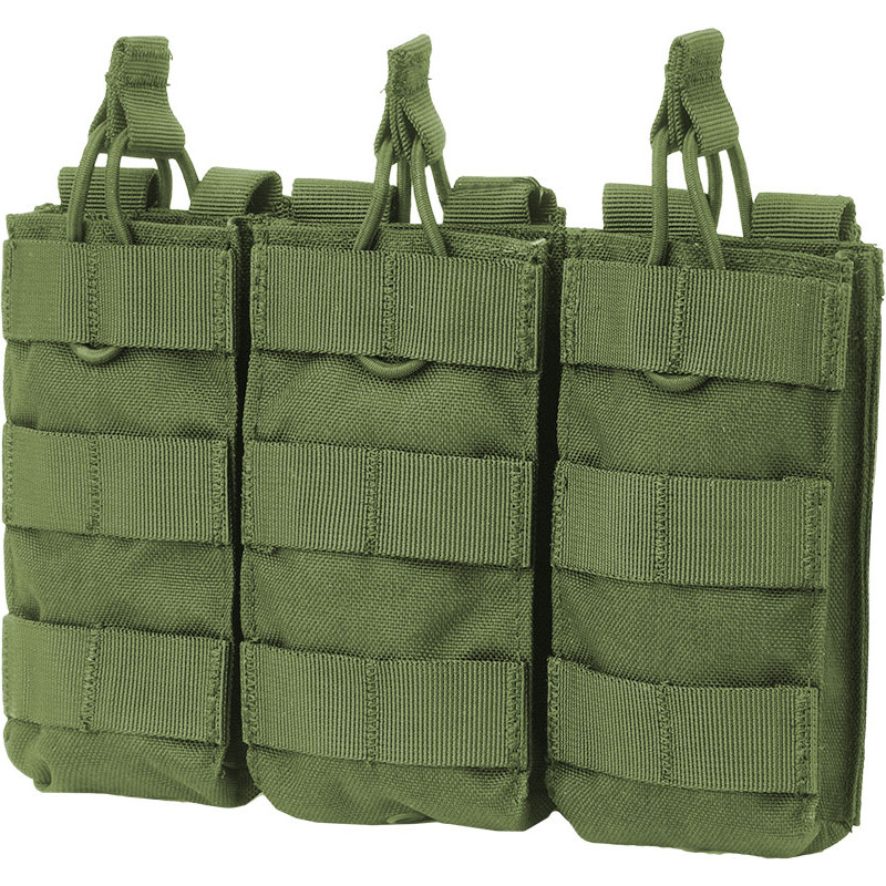 Condor - Atvērts augšējais trīskāršais M4/M16 Mag Pouch - Olīvu krāsa - MA27-001