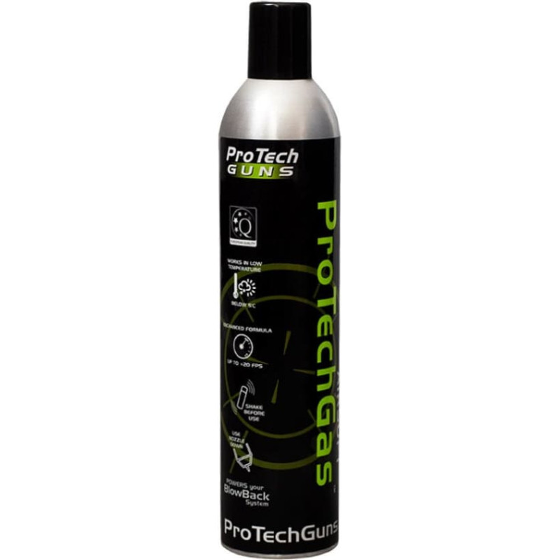Pro Tech Guns - Zaļā gāze - 800ml