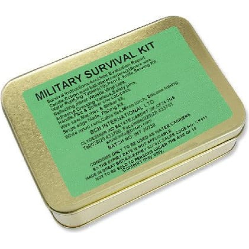 BCB - Militārās izdzīvošanas skārds - CK019