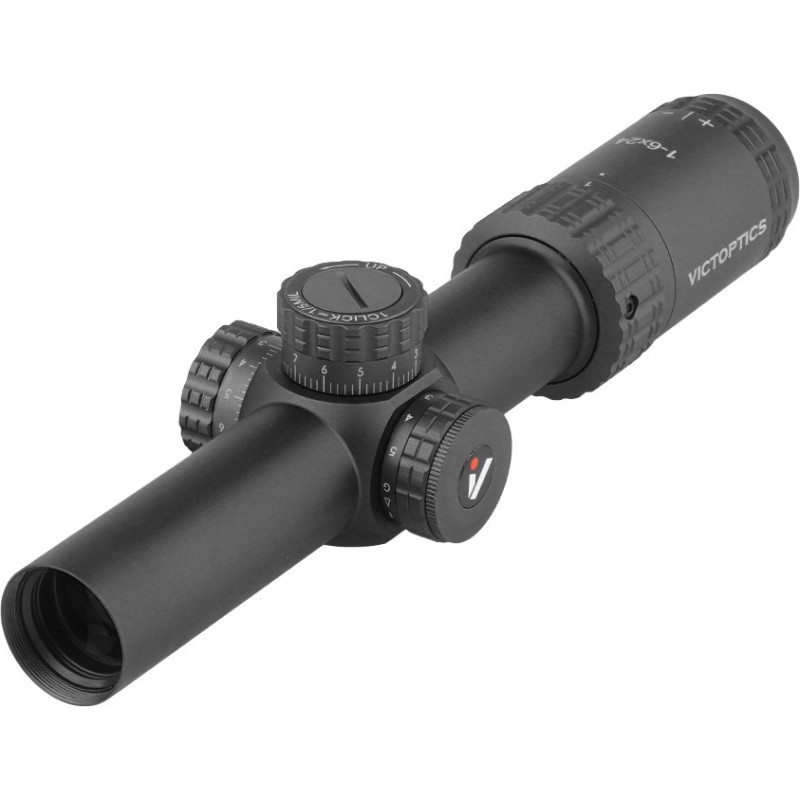 Victoptics - Šautenes tēmēklis S6 1-6x24 ET SFP - Melns - OPSL22