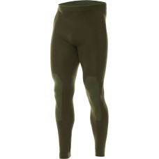 Brubeck - Leggingsy thermoaktywne Ranger Protect - Khaki - LE12420 (L)