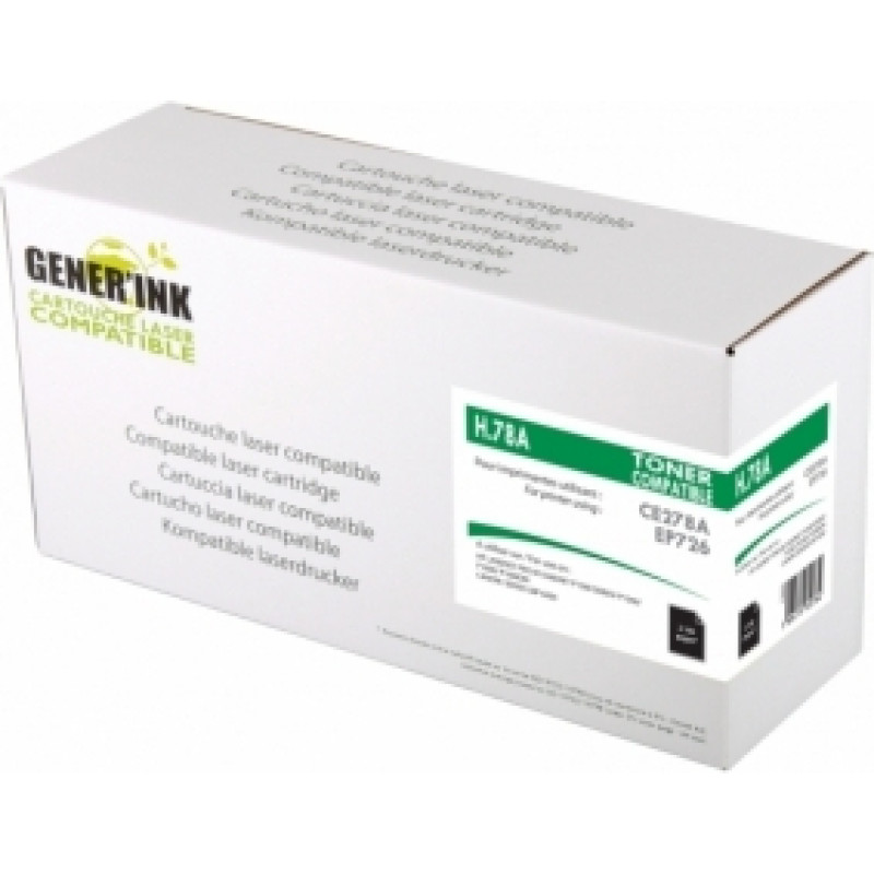 GenerInk HP CE278A Black OEM